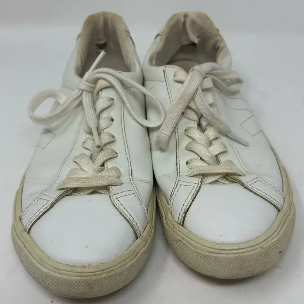 Veja x Madewell Esplar Low Sneakers Size 8 39 Women’s Shoes White Leather Casual